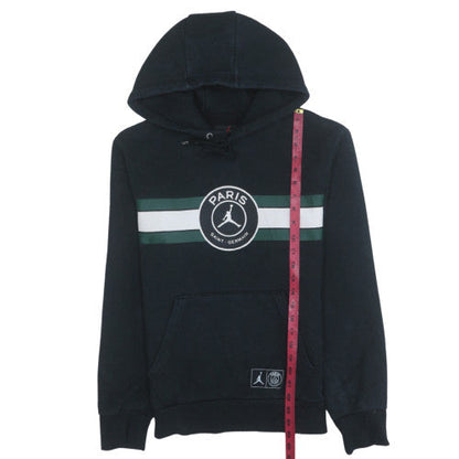 Mens UK Size L Jordan Black Pullover Hoodie