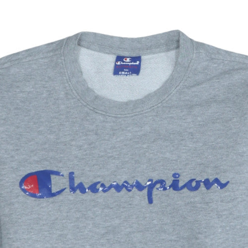 Mens UK Size S Champion Grey Pullover Sweatshirt