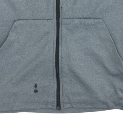 Mens UK Size M Nike Grey Full Zip Hoodie