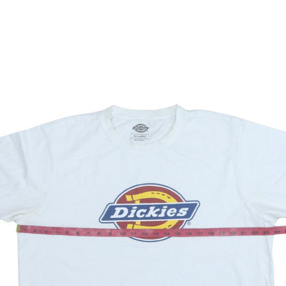 Mens UK Size 2XL Dickies White  T-Shirt