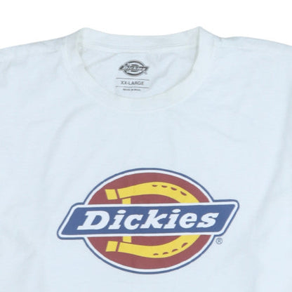 Mens UK Size 2XL Dickies White  T-Shirt