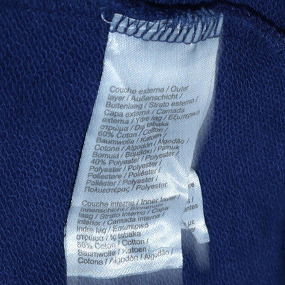 Mens UK Size XL Lacoste Blue Henley Sweatshirt