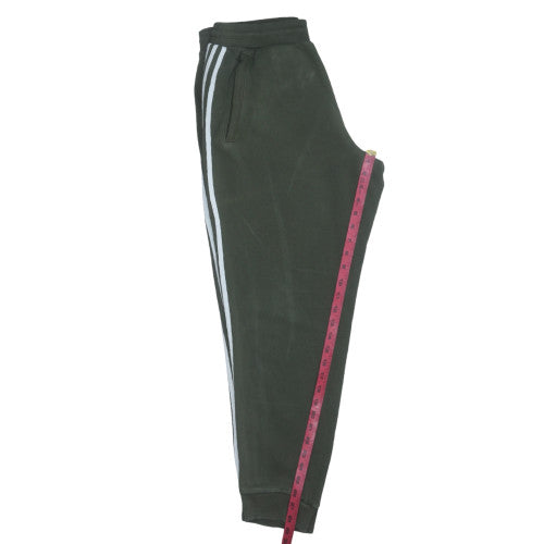 Mens UK Size L adidas Regular Fit Jogger Green Trousers