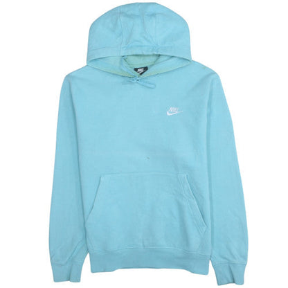 Womens UK Size M Nike Blue Pullover Hoodie