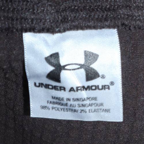 Mens UK Size M Under armour Brown 1/4 Zip Sweatshirt