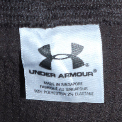 Mens UK Size M Under armour Brown 1/4 Zip Sweatshirt