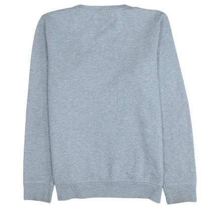 Mens UK Size M Tommy Jeans Grey Pullover Sweatshirt