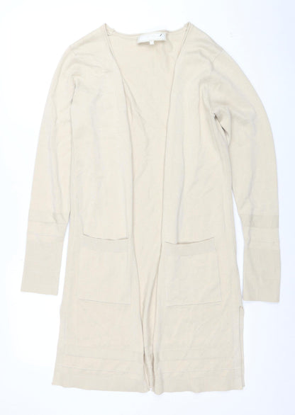 Womens UK Size XS Once Beige Cardigan Jumper