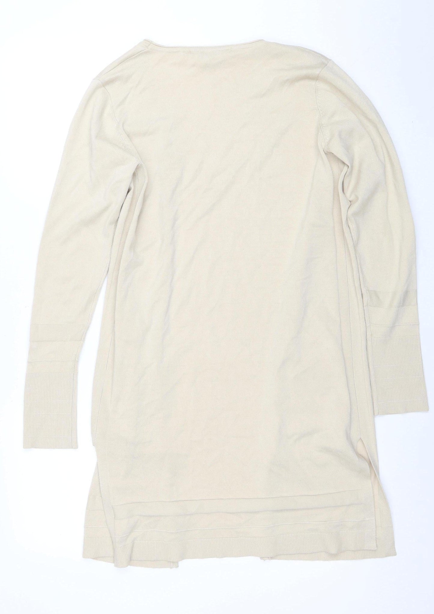Womens UK Size XS Once Beige Cardigan Jumper