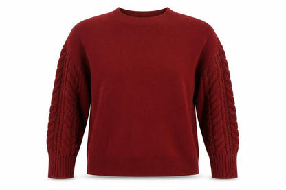 Womens UK Size M Zara Red Pullover Jumper