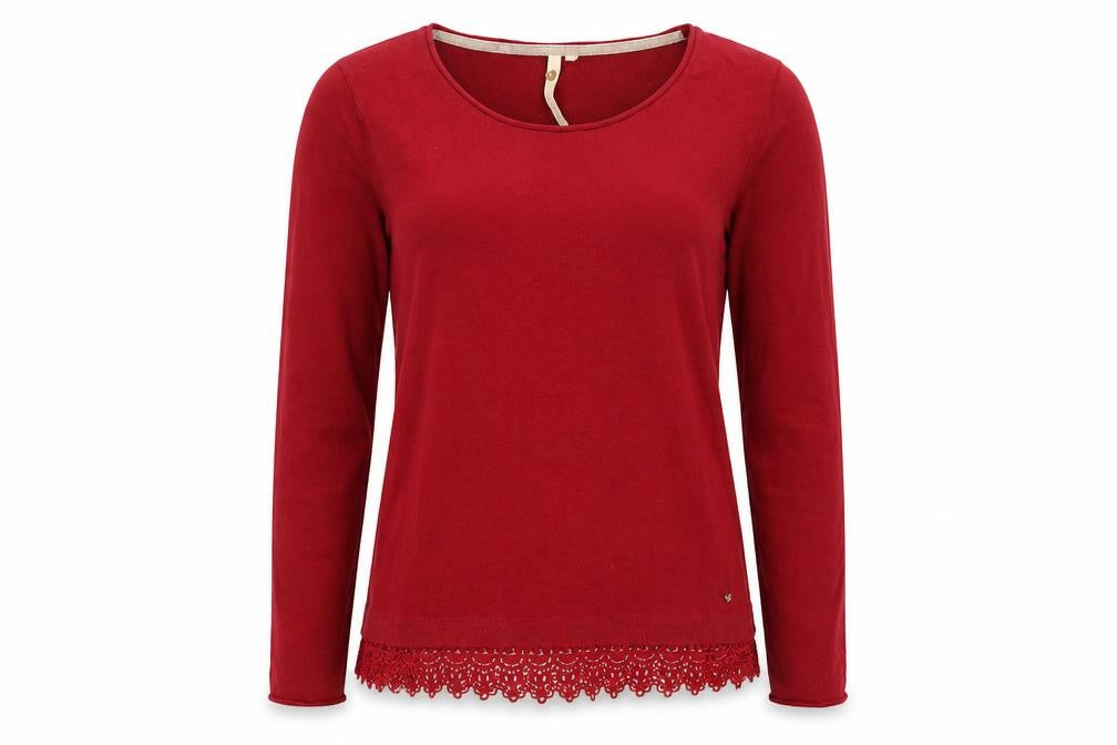 Womens UK Size 12 White Stuff Red Pullover Jumper