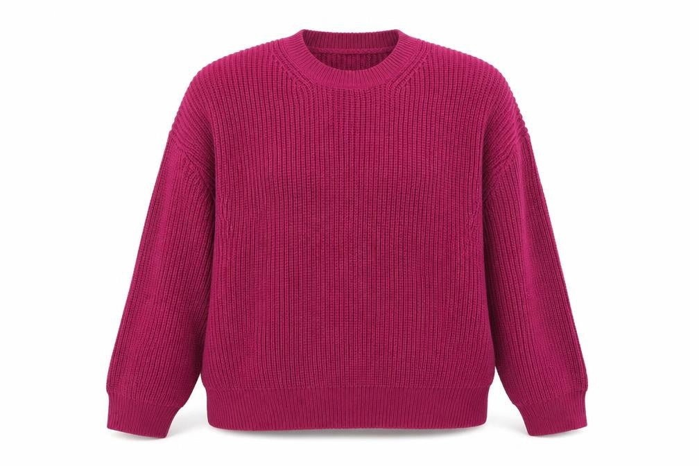 Womens UK Size M Simply Be Pink Pullover Jumper
