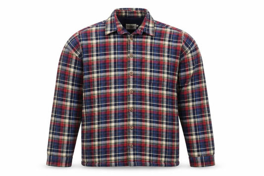 Bar Harbour Men’s Multicoloured Checked Flannel Lined XL Jacket