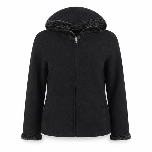 Womens UK Size L BC Clothing Black Basic Jacket