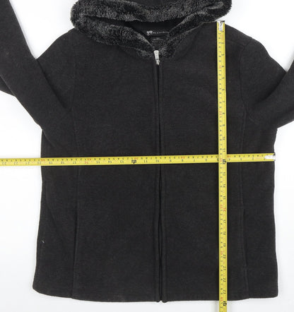Womens UK Size L BC Clothing Black Basic Jacket