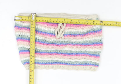 Hollister Women's Multicoloured Striped Knit Strapless Camisole Top XS