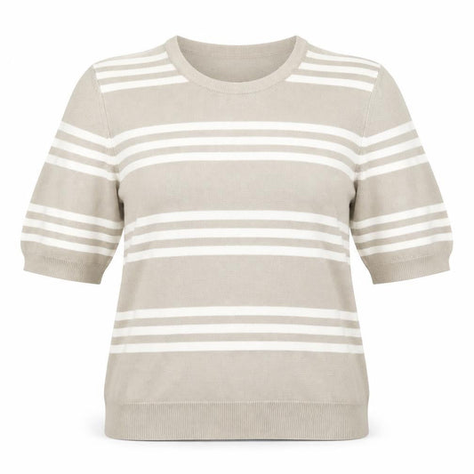 Womens UK Size M Cotswold Collections Beige Basic T-Shirt