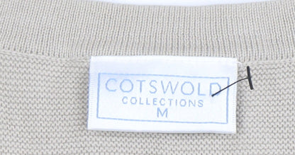 Womens UK Size M Cotswold Collections Beige Basic T-Shirt