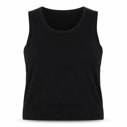Womens UK Size L Cable & Gauge Black Basic Tank