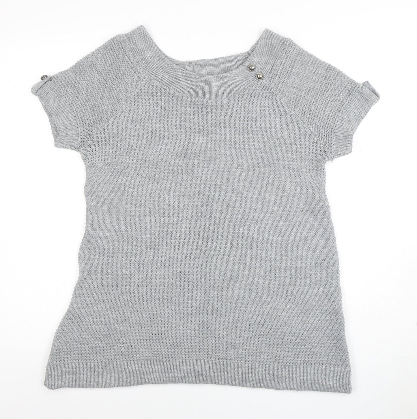 Womens UK Size 12 Evie Grey Pullover Jumper