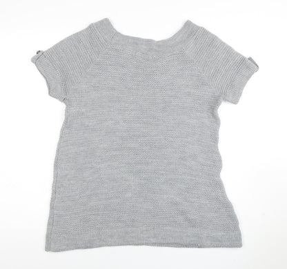 Womens UK Size 12 Evie Grey Pullover Jumper
