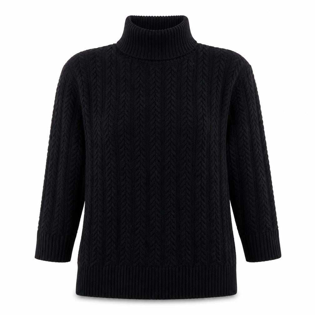 Womens UK Size XS French Connection Black Pullover Jumper