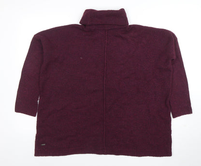 Womens UK Size 12 Joules Purple Pullover Jumper