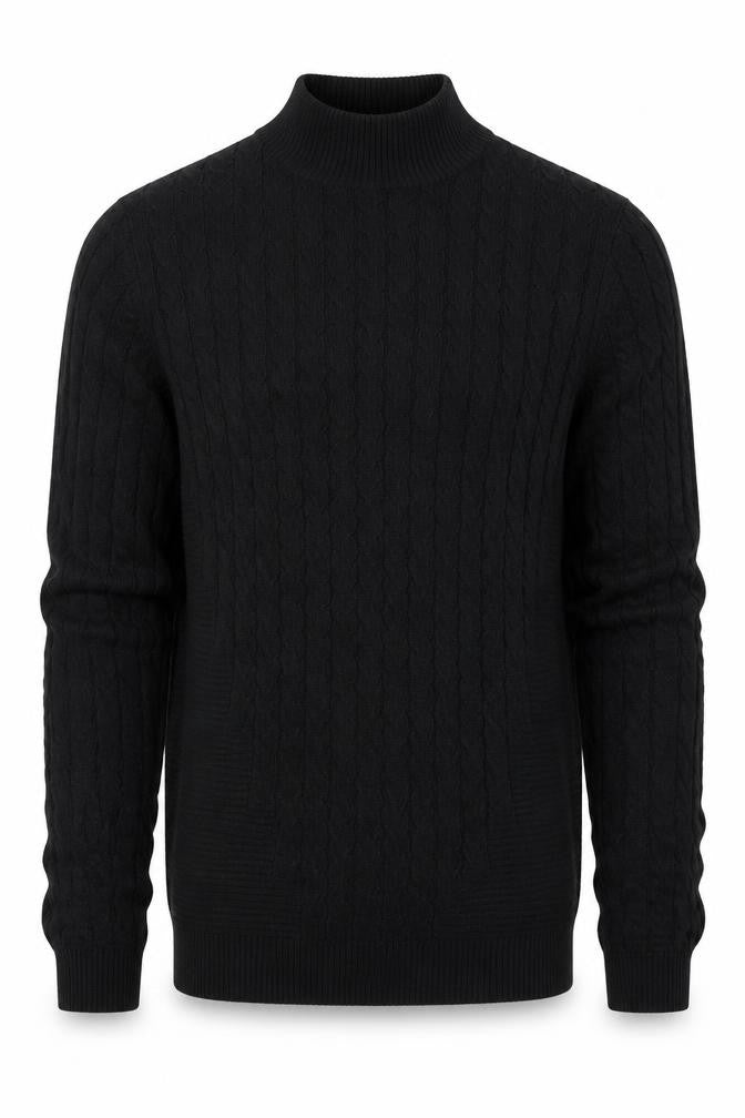 Mens UK Size S ASOS Black Pullover Jumper