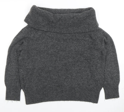 Womens UK Size S H&M Grey Pullover Jumper