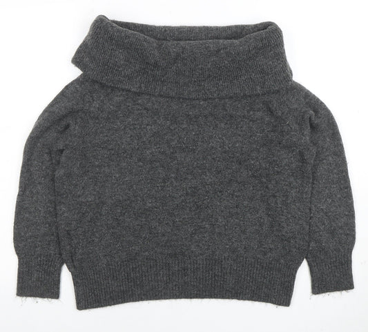 Womens UK Size S H&M Grey Pullover Jumper