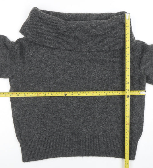 Womens UK Size S H&M Grey Pullover Jumper