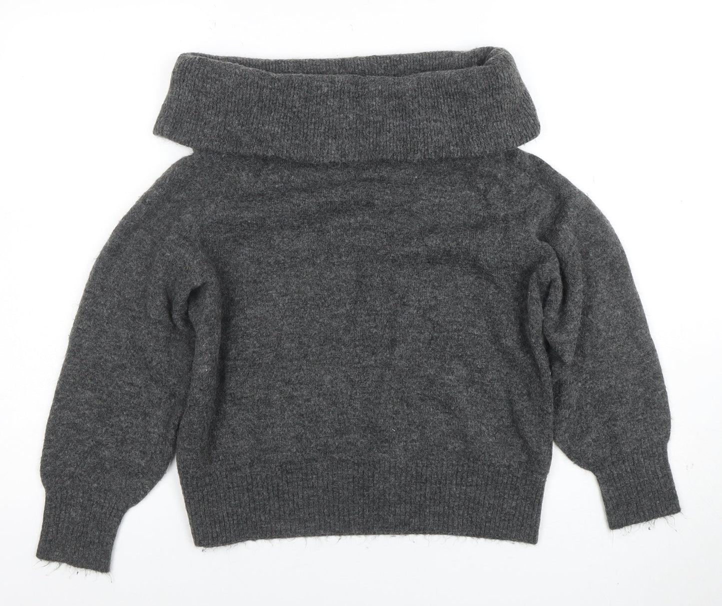 Womens UK Size S H&M Grey Pullover Jumper