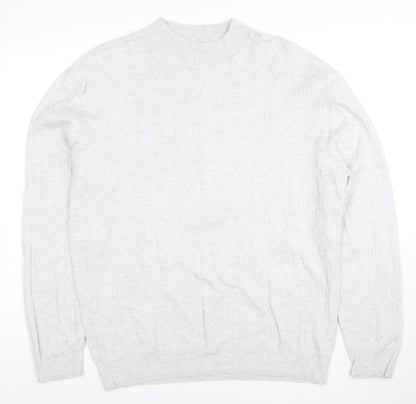 Mens UK Size XL NEXT Grey Pullover Jumper