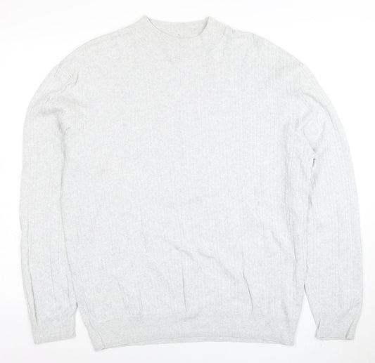 Mens UK Size XL NEXT Grey Pullover Jumper