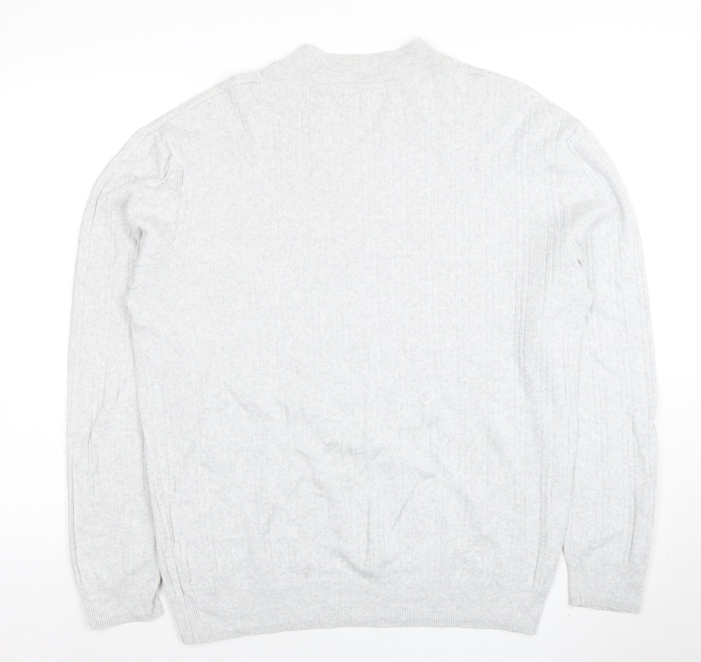Mens UK Size XL NEXT Grey Pullover Jumper