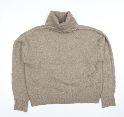 Womens UK Size S H&M Beige Pullover Jumper