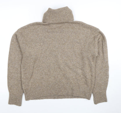 Womens UK Size S H&M Beige Pullover Jumper
