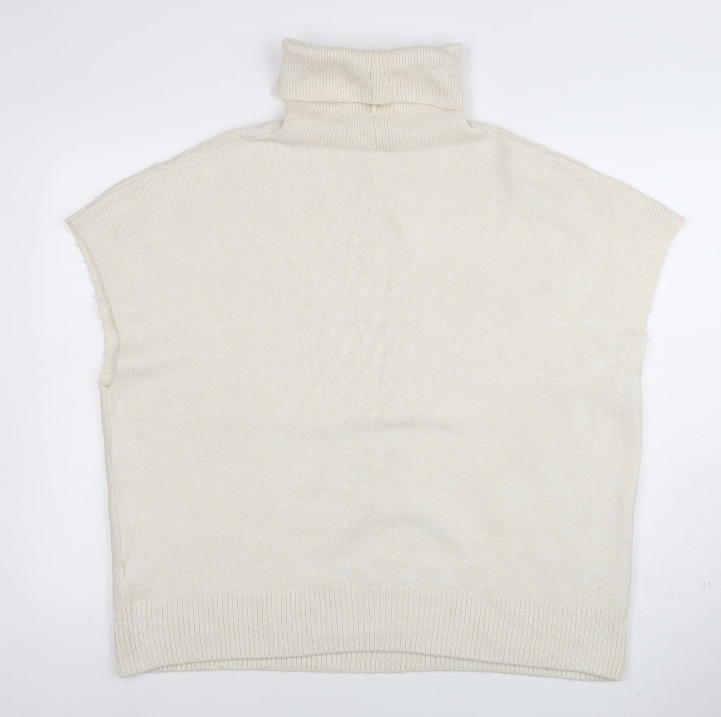 Womens UK Size L New Look Ivory Pullover Jumper