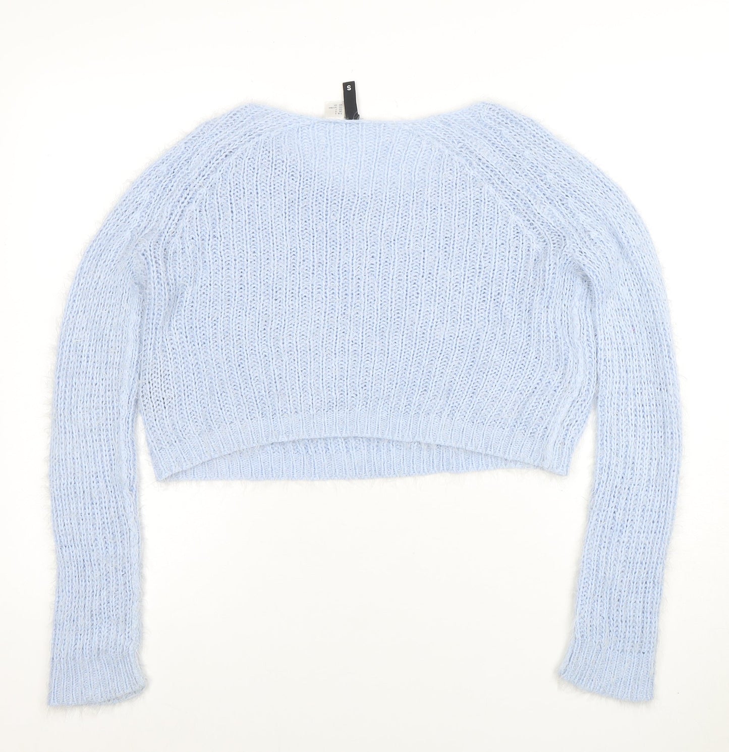 Womens UK Size S H&M Divided Blue Pullover Jumper