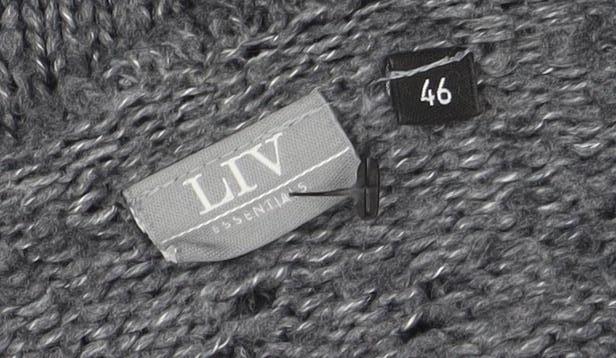Womens UK Size 14 Lily Essentials Grey Cardigan Jumper