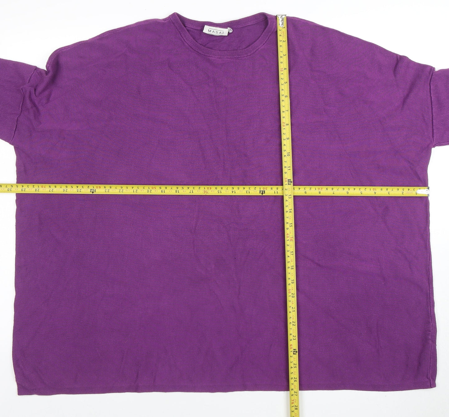 Womens UK Size XL Masai Purple Tunic Blouse