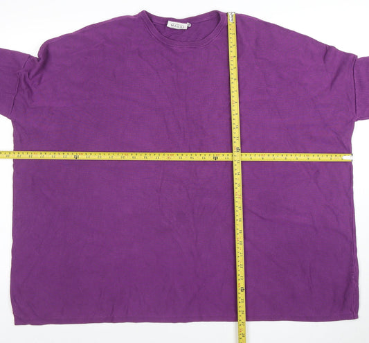 Womens UK Size XL Masai Purple Tunic Blouse