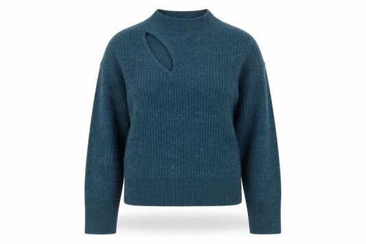 Womens UK Size S Hush Blue Pullover Jumper