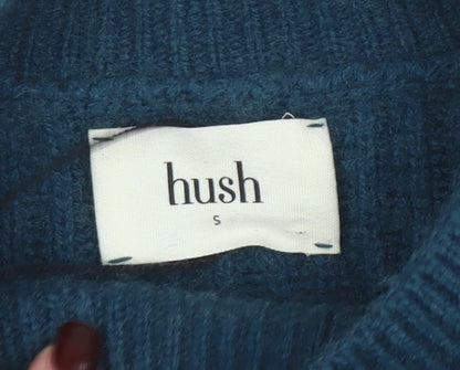 Womens UK Size S Hush Blue Pullover Jumper