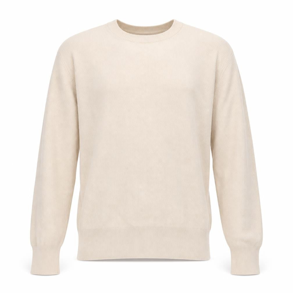 Mens UK Size M Zara Beige Pullover Jumper