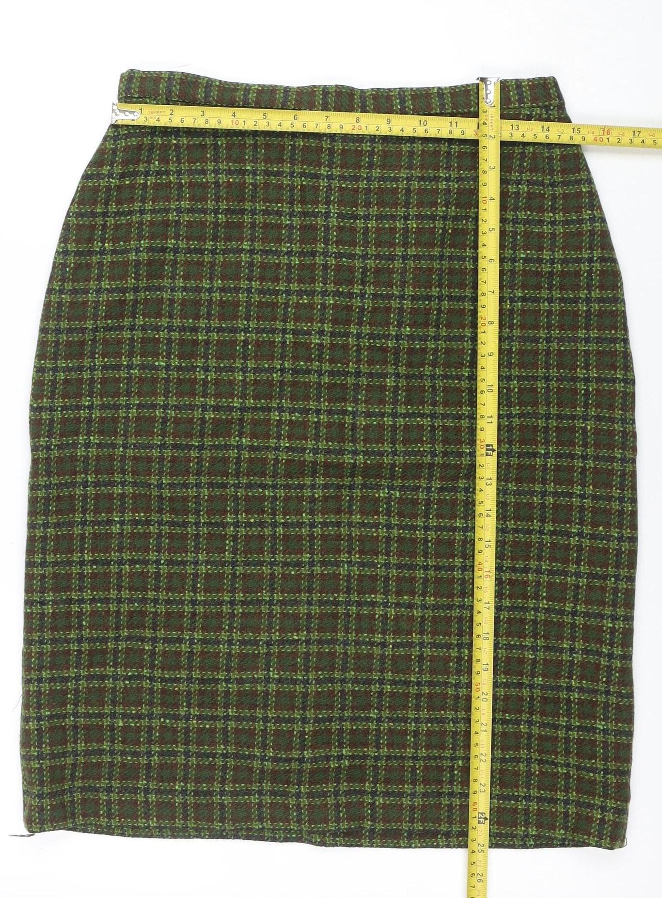 Womens UK Size M Pendleton Straight & Pencil Tweed Skirt