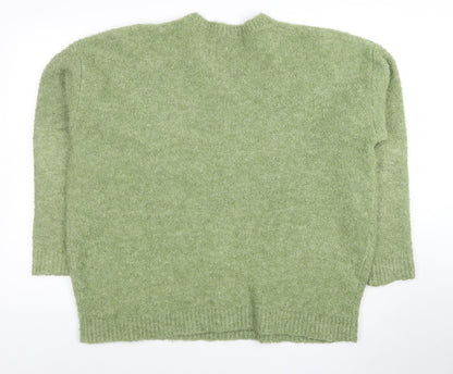 Mens UK Size L ASOS Design Green Pullover Jumper