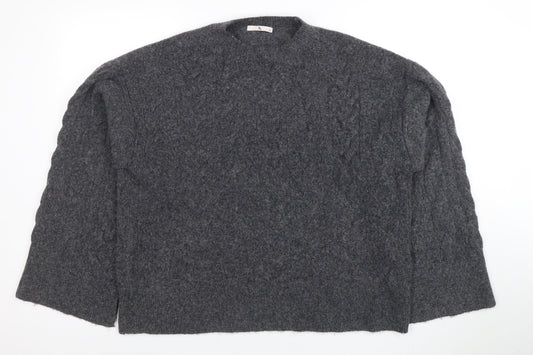 Womens UK Size 14 TU Grey Pullover Jumper