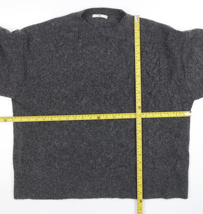 Womens UK Size 14 TU Grey Pullover Jumper