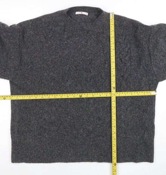 Womens UK Size 14 TU Grey Pullover Jumper